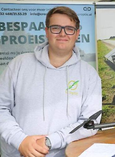 Porträt von Lander, Mitgründer von Croptic